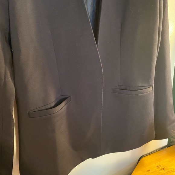 Zalora Collection Blazer in Navy Blue - Picture 6 of 7